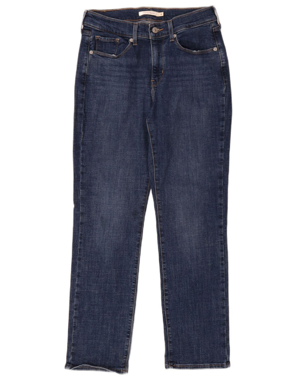 Levi's Damen Classic Straight Jeans US 4 Small W27 L30 Blaue Baumwolle