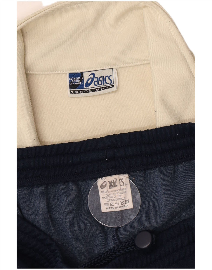 Oasis Mens Graphic Full Tracksuit XL  Navy Blue Colourblock Polyester