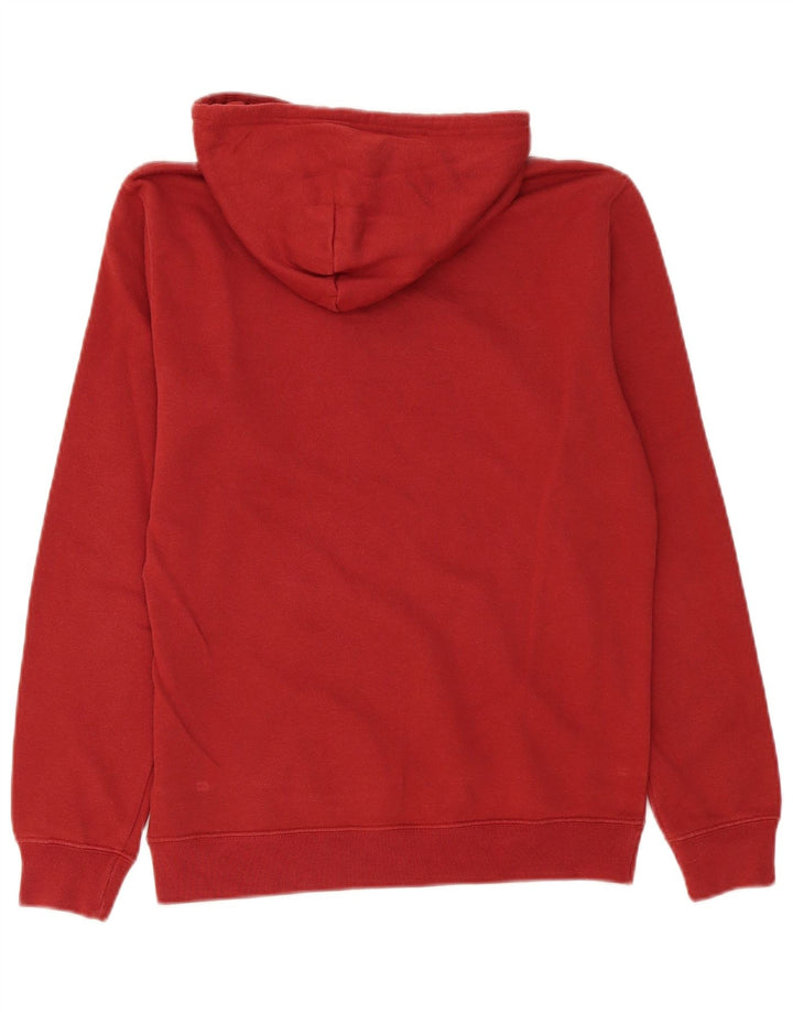 Champion Mens Graphic Hoodie Jumper Small Red