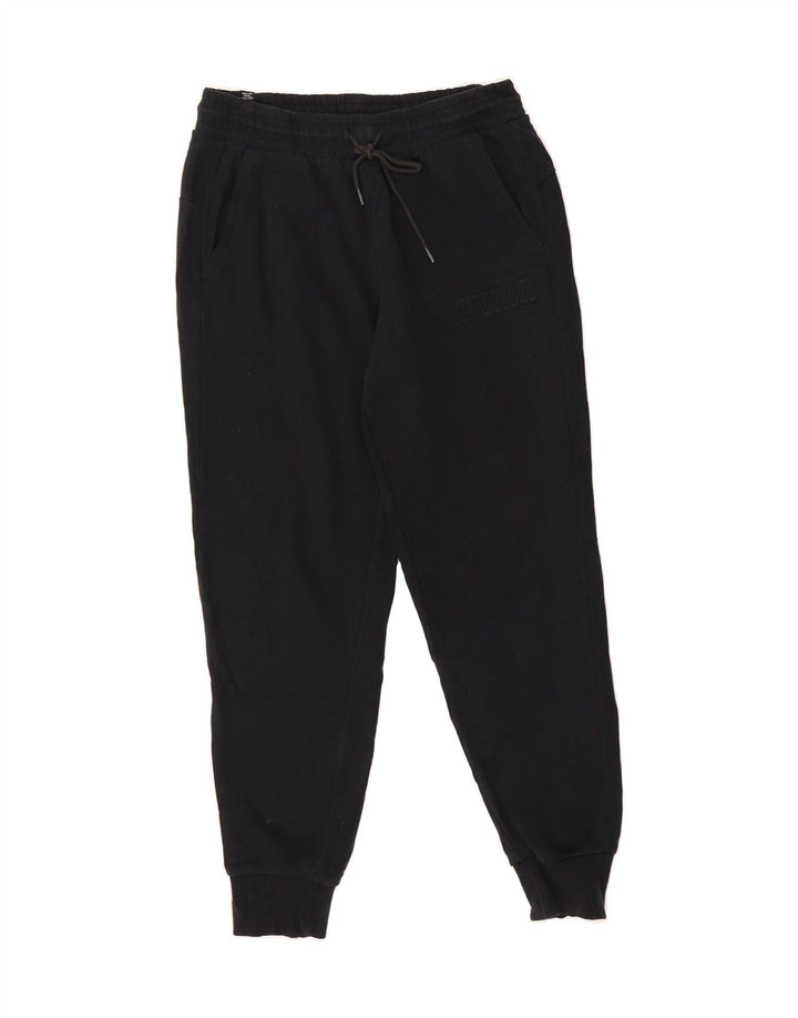 PUMA Mens Tracksuit Trousers Joggers Medium  Black Cotton Vintage Puma and Second-Hand Puma from Messina Hembry 