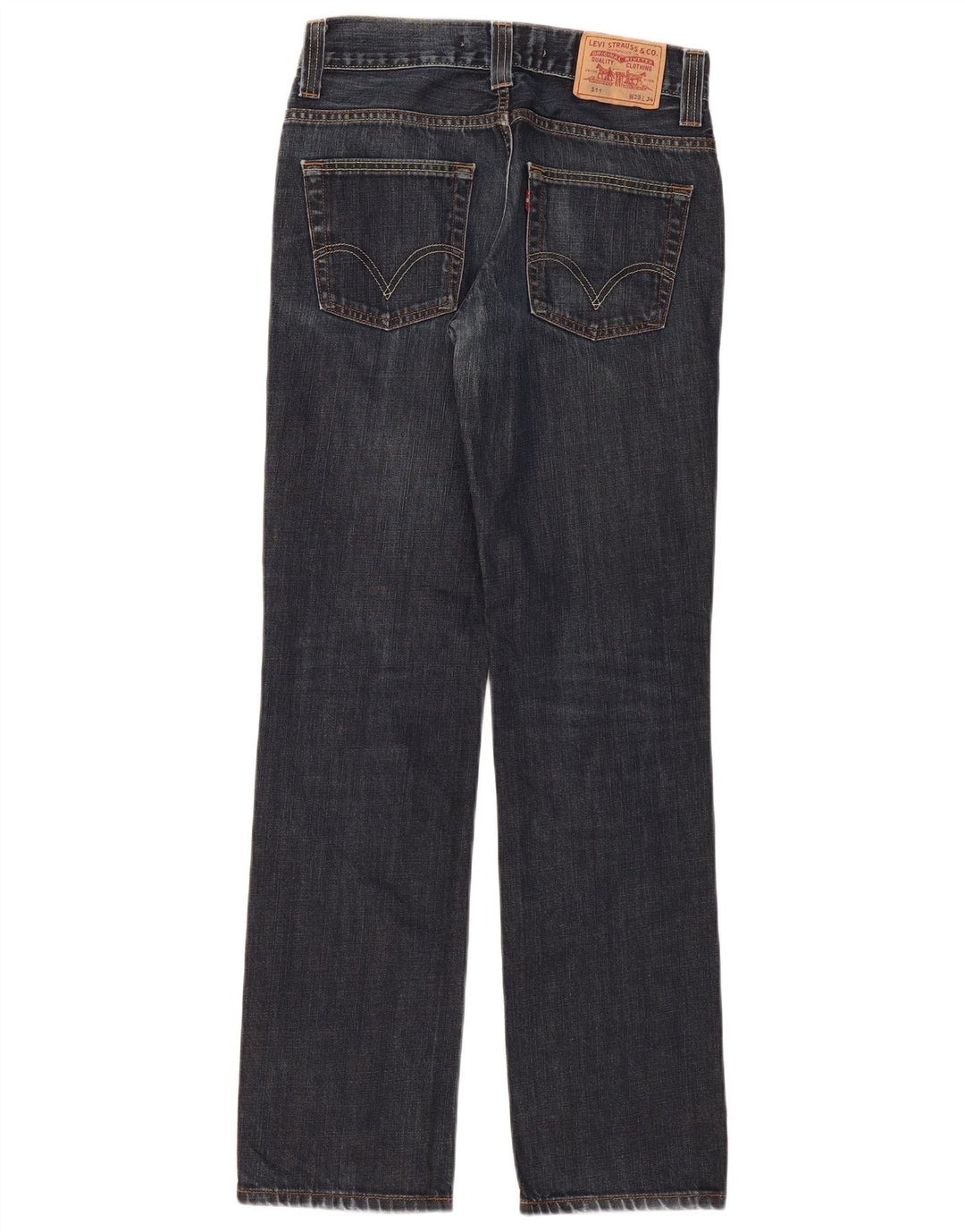 LEVI'S Mens 511 Slim Jeans W33 L34 Navy Blue