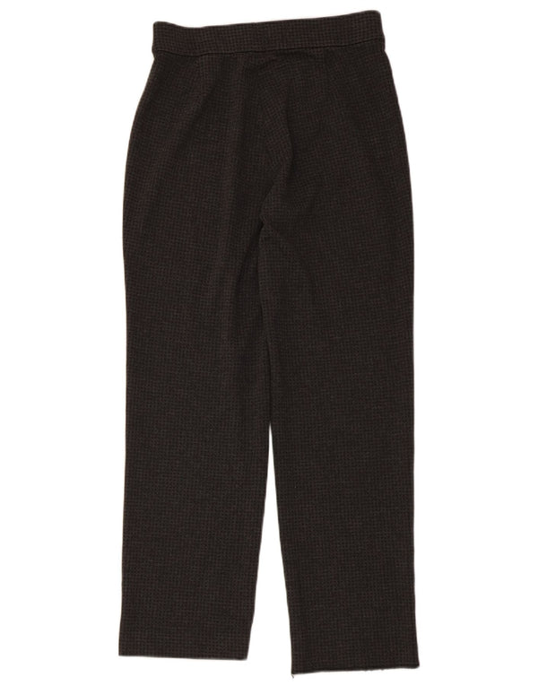 Женские брюки Marks & Spencer UK 10 Small W26 L26 Серые с узором 