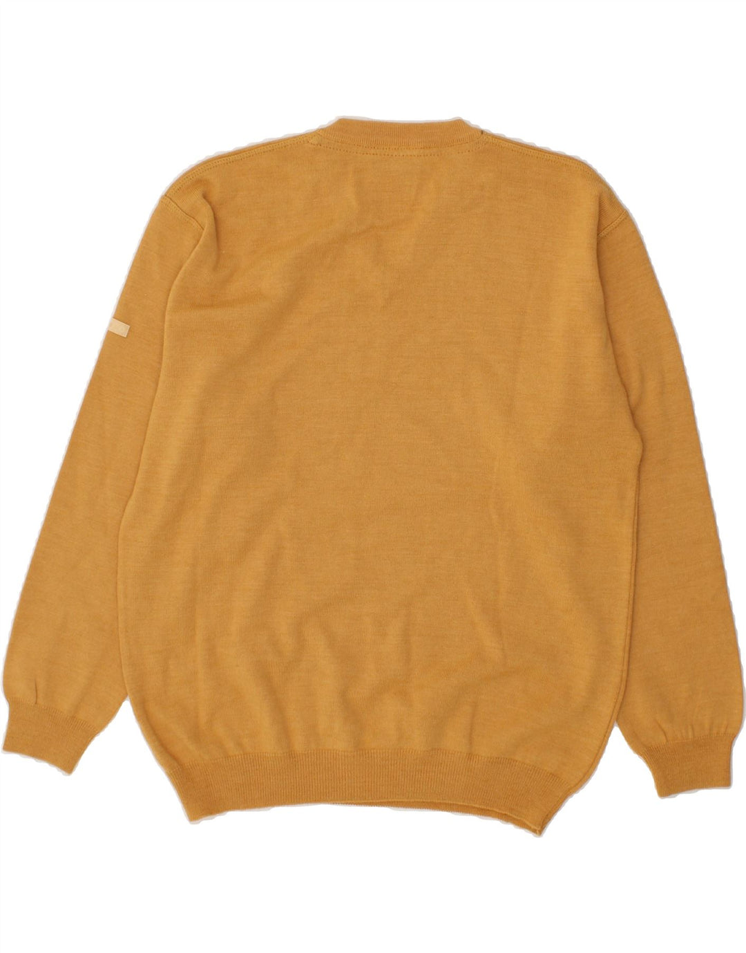 HAJO Mens V-Neck Jumper Sweater Medium Brown Vintage Hajo and Second-Hand Hajo from Messina Hembry 