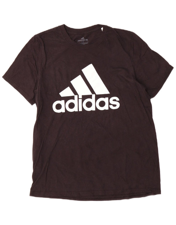 Adidas T-shirt graphique pour hommes, grand, noir