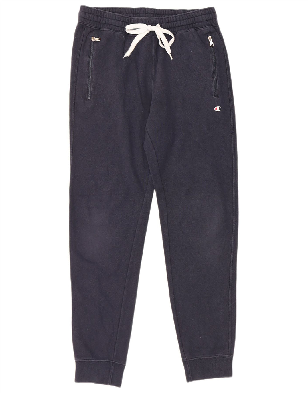 Champion Mens Tracksuit Trousers Joggers Small Navy Blue
