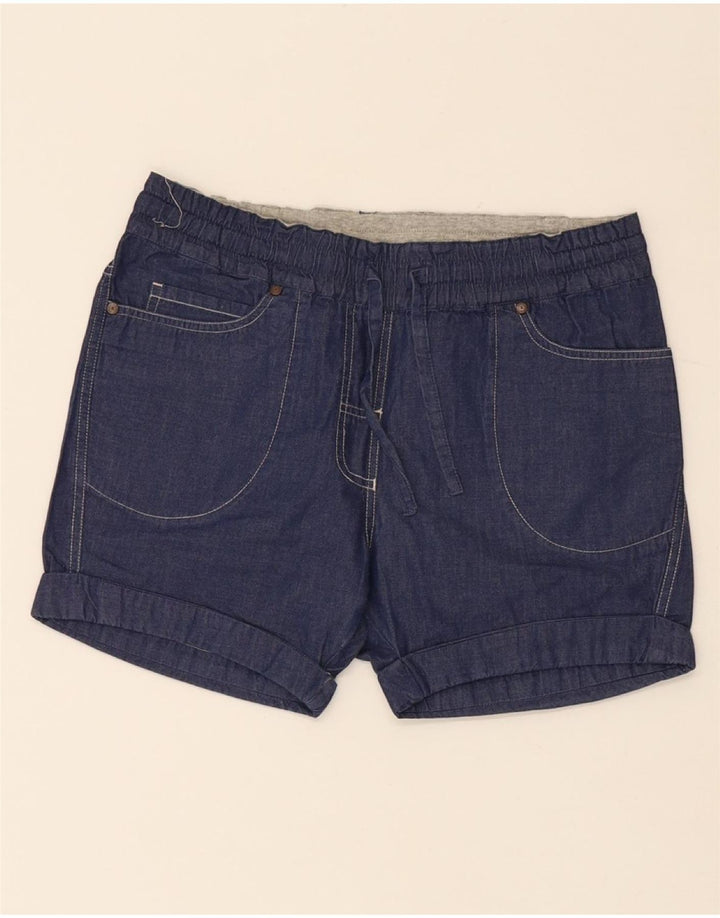 CHAMPION Womens Denim Shorts Small W30  Navy Blue Cotton Vintage Champion and Second-Hand Champion from Messina Hembry 