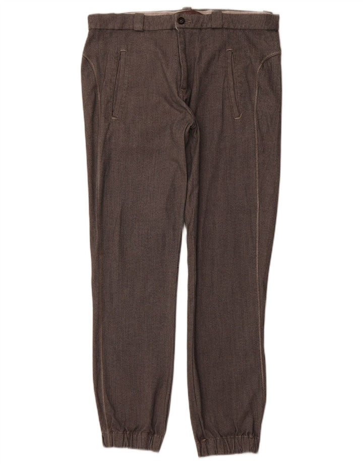 ZARA Mens Joggers Chino Trousers EU 40 Medium W31 L28 Grey Polyester