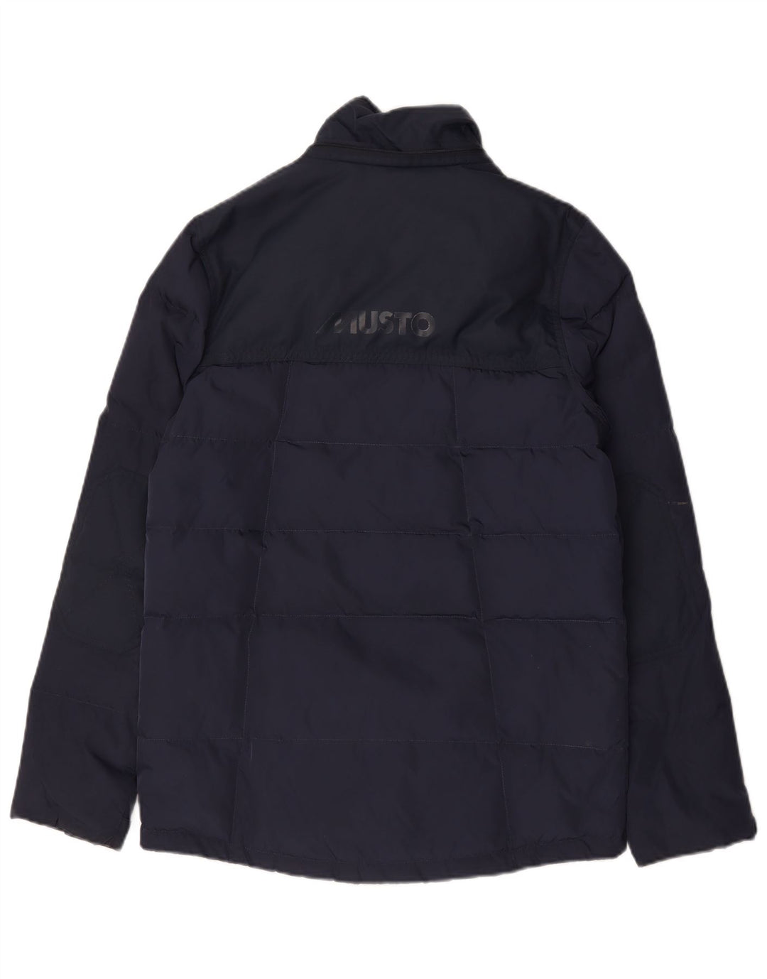 Musto Mens Padded Jacket UK 36 Small Navy Blue Nylon