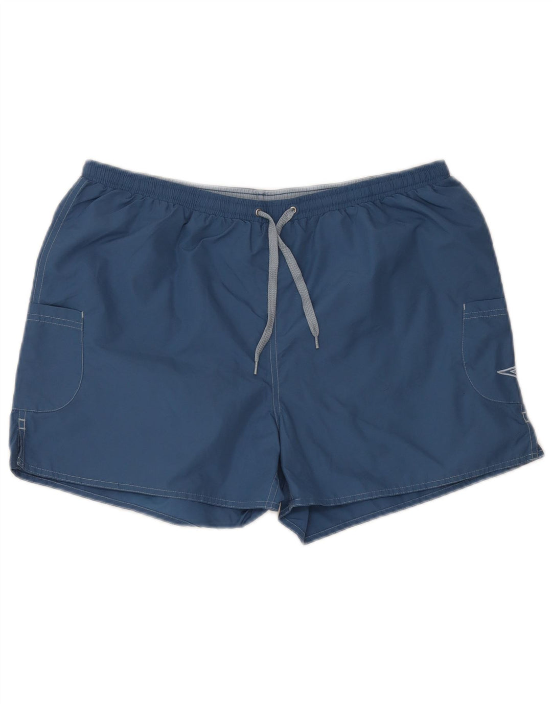 Umbro Short de Sport Homme Large Bleu Nylon