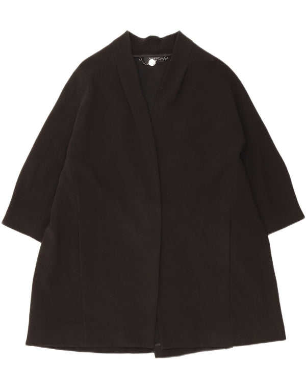 Marks & Spencer Damen Offener Übergroßer Mantel UK 18 XL Schwarz