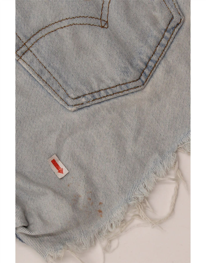 LEVI'S Mens 501 Denim Shorts W30 Medium Blue