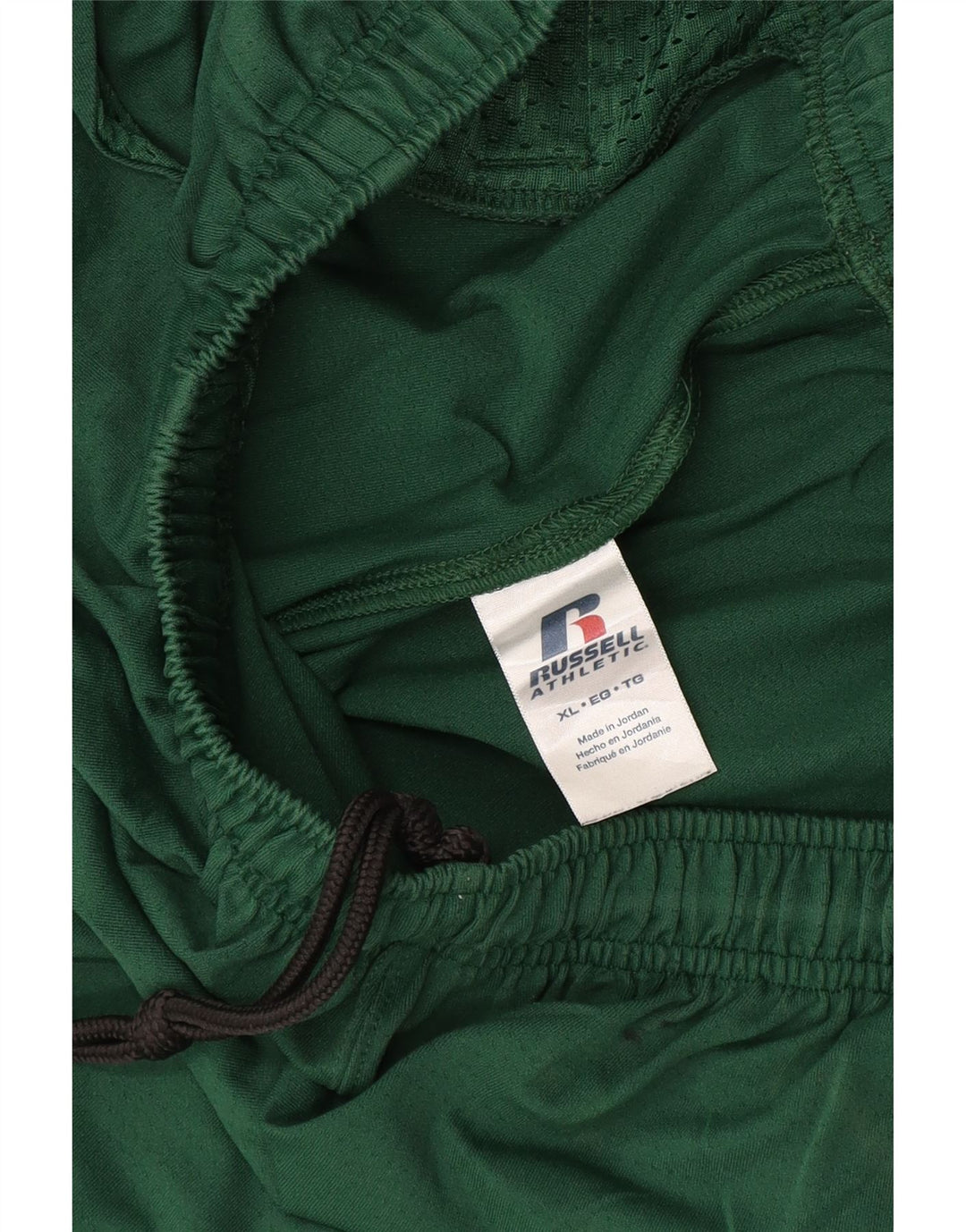 Russell Athletic Mens Graphic Sport Shorts XL Green