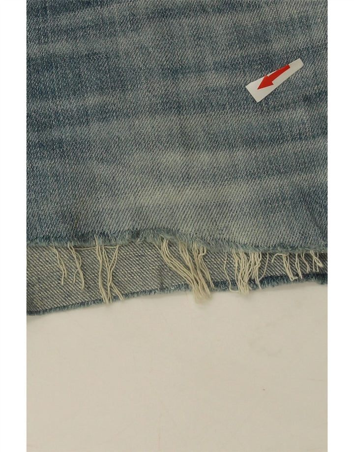 Lee Womens Denim Shorts W32 Large Blue