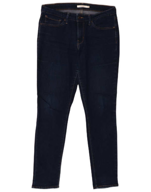 Jeans skinny Levi's 711 da donna W30 L30 in cotone blu navy
