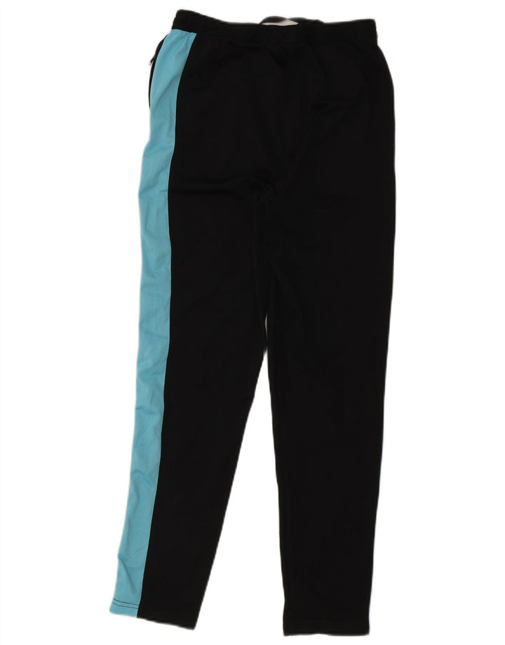 Nike Mens Dri Fit Slim Tracksuit Trousers Small Black Colourblock Polyester