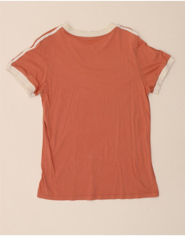 Adidas Dame T-Shirt Top UK 8 Small Pink
