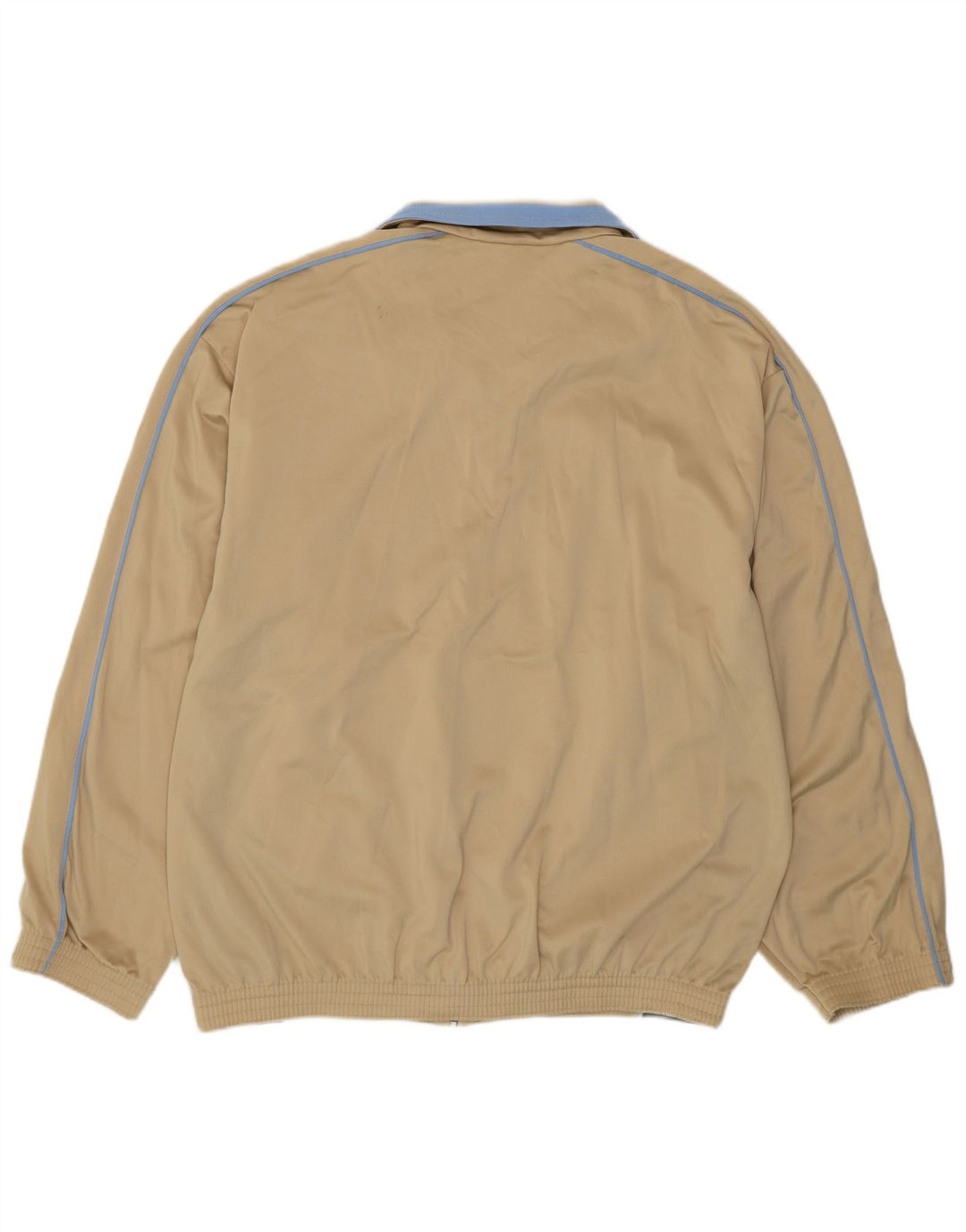 Puma Mens Tracksuit Top Jacket XL Beige Colourblock Polyester