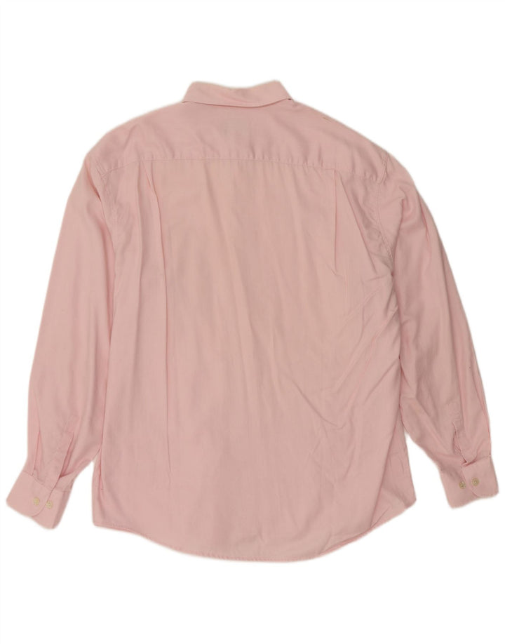 Camisa masculina Trussardi Jeans grande rosa