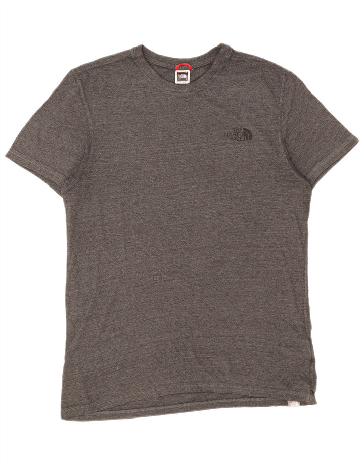 T-shirt da uomo The North Face Top in cotone chiazzato grigio medio