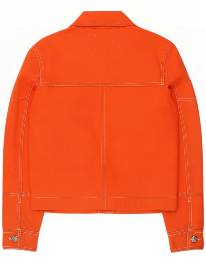 Chaqueta utilitaria Bershka para mujer ES 42 Medium Orange Patchwork