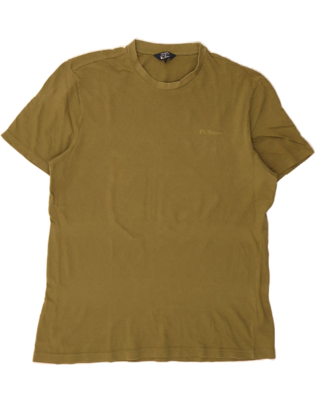 BEN SHERMAN Mens T-Shirt Large Green Cotton Vintage Ben Sherman and Second-Hand Ben Sherman from Messina Hembry 