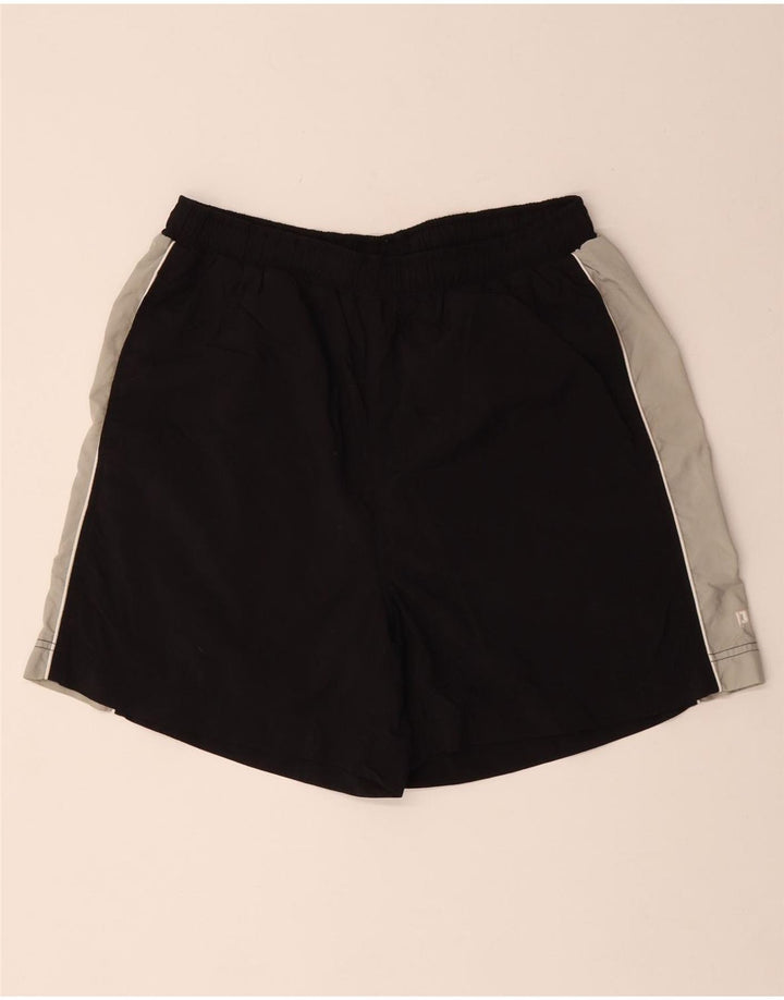 PUMA Mens Sport Shorts Large Black Colourblock Polyester