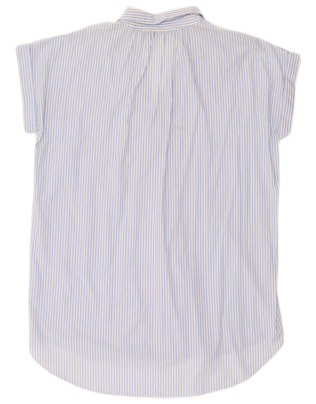 Zara Dame Oversized Tunikakjole UK 14 Medium Blue Pinstripe