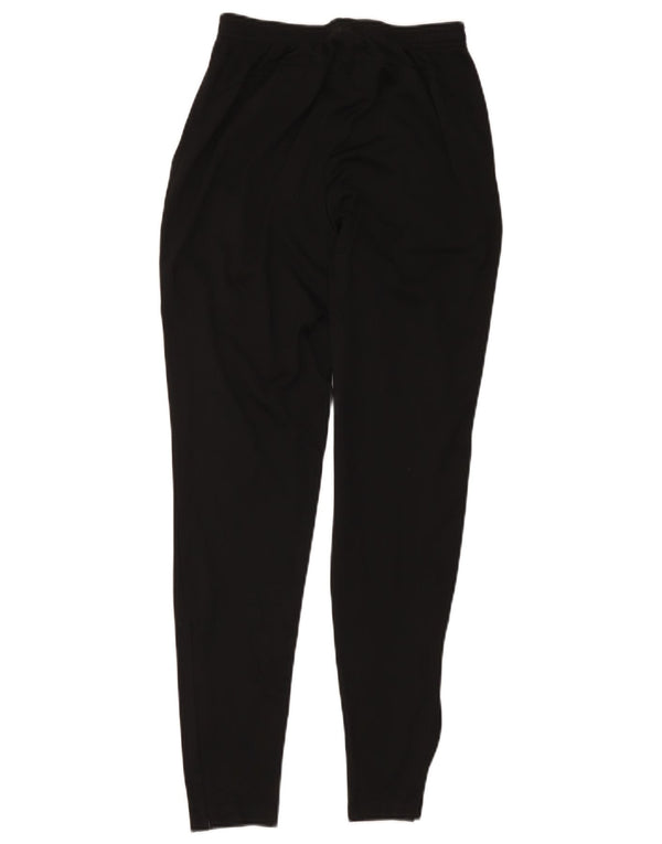 Pantalon de survêtement Nike Dri Fit Graphic pour femme UK 8 Small Noir Polyester