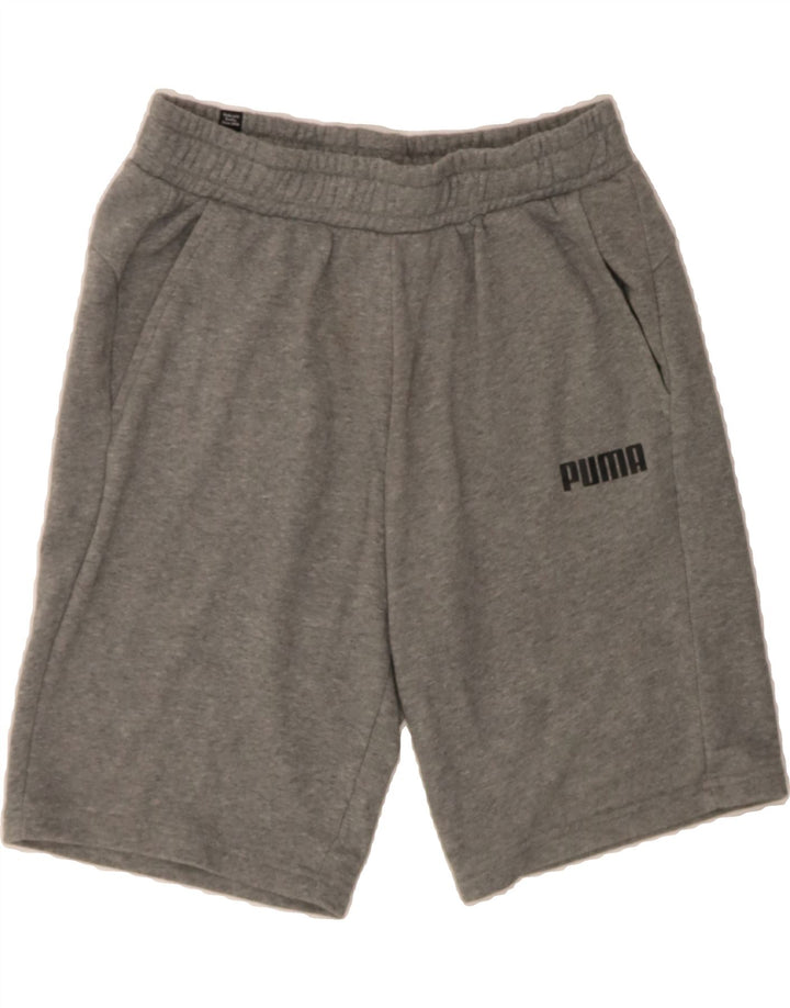 PUMA Mens Sport Shorts Medium  Grey Cotton Vintage Puma and Second-Hand Puma from Messina Hembry 