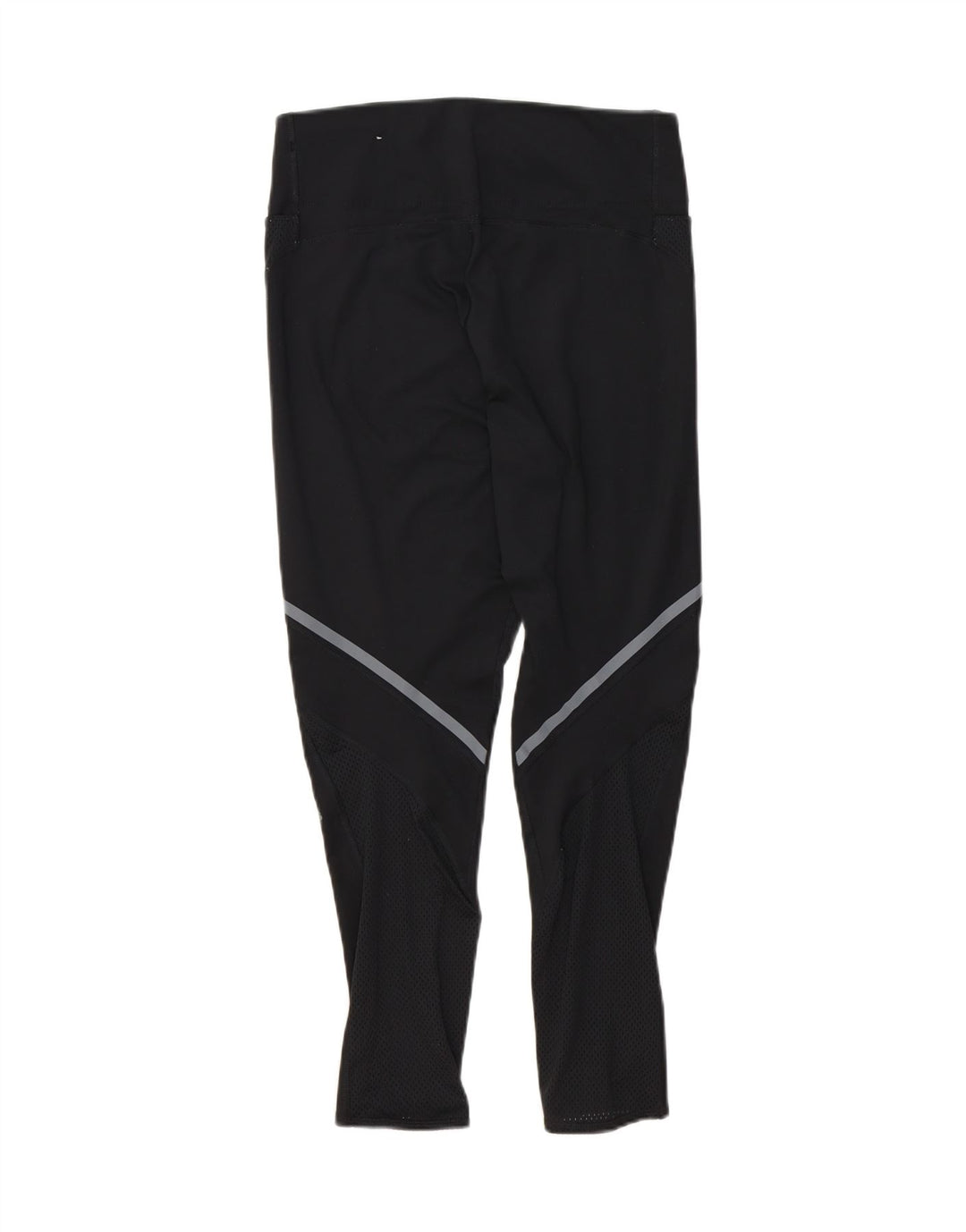 ADIDAS Womens Running Leggings UK 12 Medium  Black Polyester Vintage Adidas and Second-Hand Adidas from Messina Hembry 