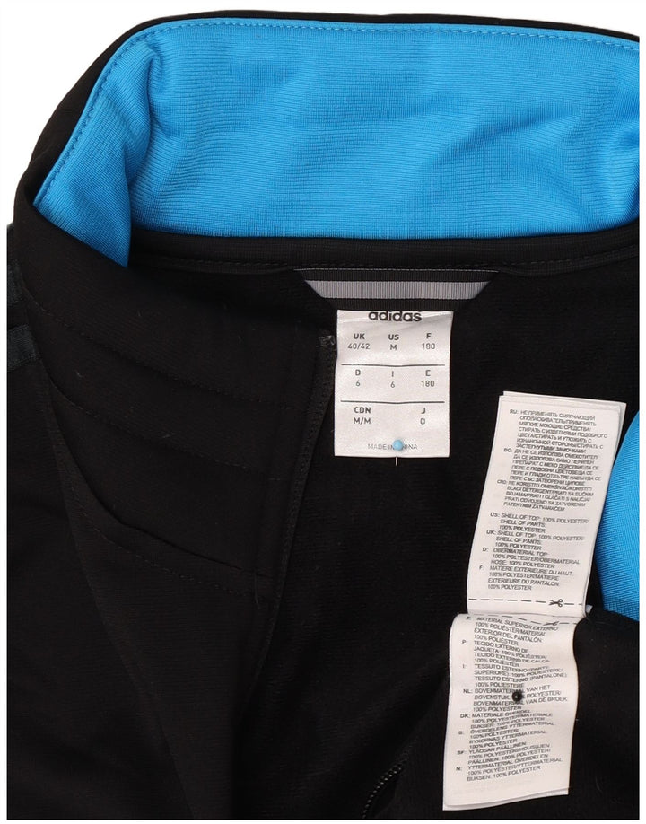 Adidas Træningsdragt til mænd Topjakke UK 40/42 Medium Sort Polyester