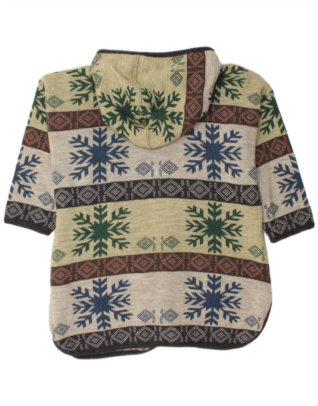 KAOS Womens Oversized Longline Cardigan Sweater One Size Multicoloured
