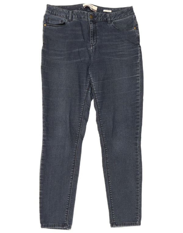 Fat Face Damen Jegging-Jeans UK 12 Medium W32 L29 Marineblau Baumwolle