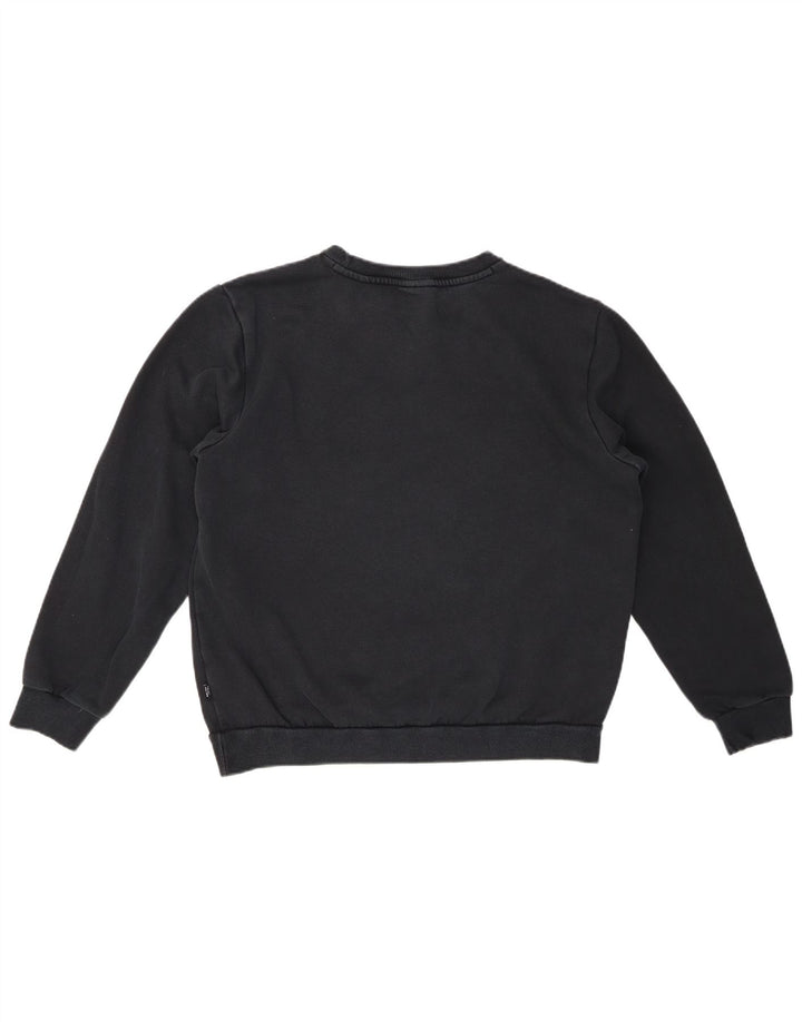 Felpa grafica da uomo PUMA, maglione medio, cotone nero