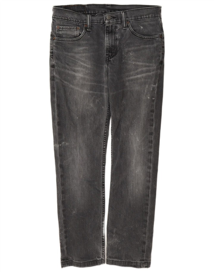 Levi's Damen 511 Slim Jeans W30 L28 Graue Baumwolle