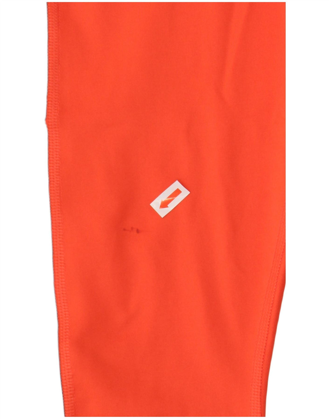 PUMA Womens Leggings UK 12 Medium  Orange Colourblock