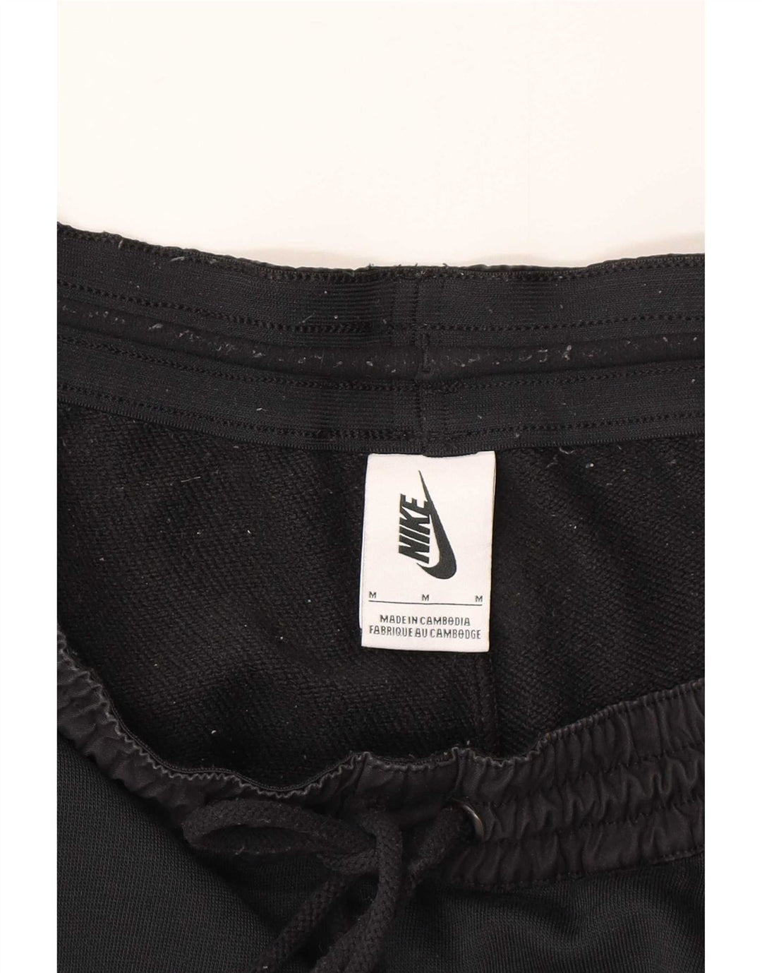 Nike Pantalon de survêtement graphique pour homme Noir moyen Polyester