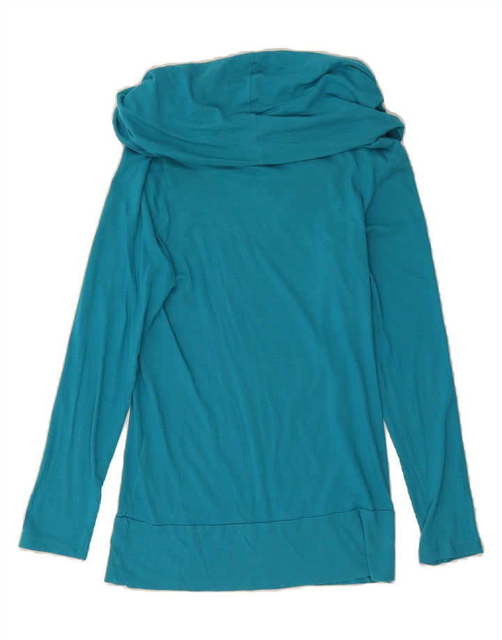 PUMA Womens Roll Neck Top Long Sleeve UK 12 Medium  Blue Vintage Puma and Second-Hand Puma from Messina Hembry 