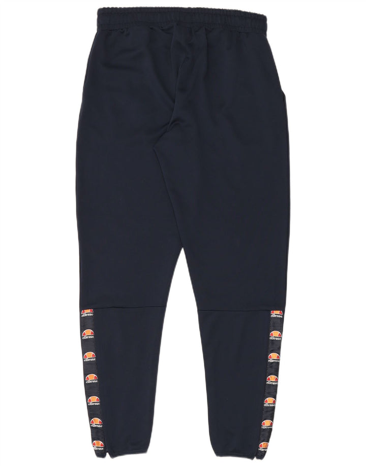 Ellesse Herren-Trainingshose, groß, marineblaues Polyester