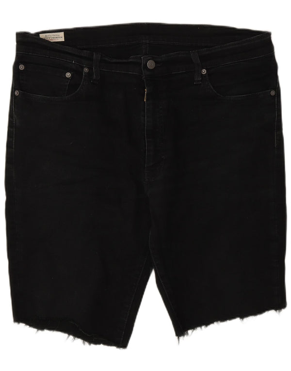 Levi's Mens 511 Denim Shorts W38 XL Black Cotton