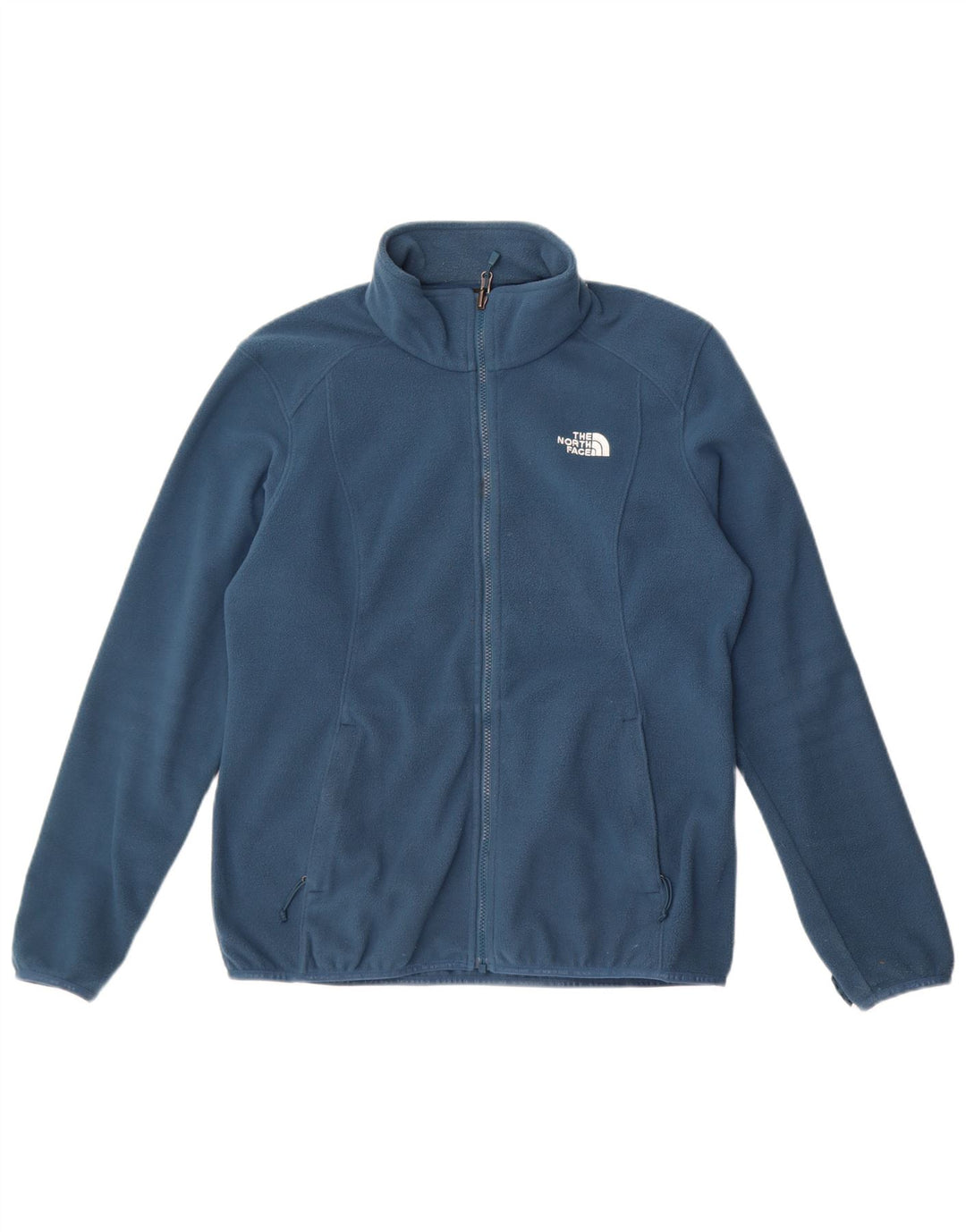 The North Face Womens Fleece Jacket UK 16 Large Blue