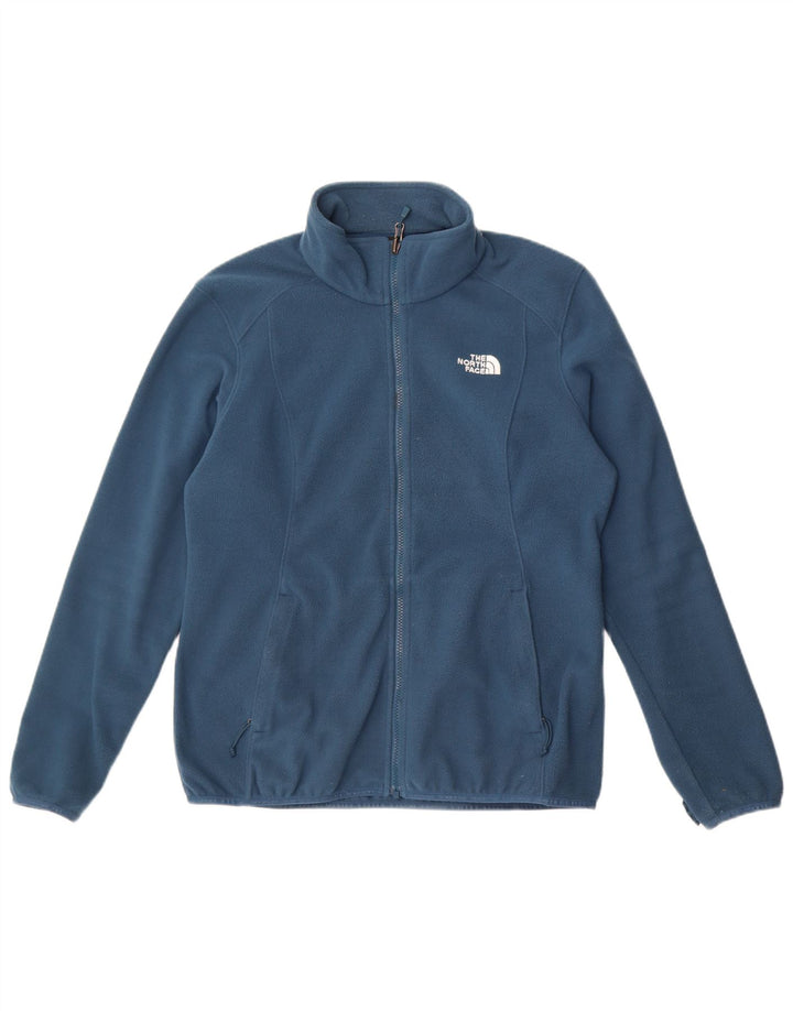The North Face Womens Fleece Jacket UK 16 Large Blue