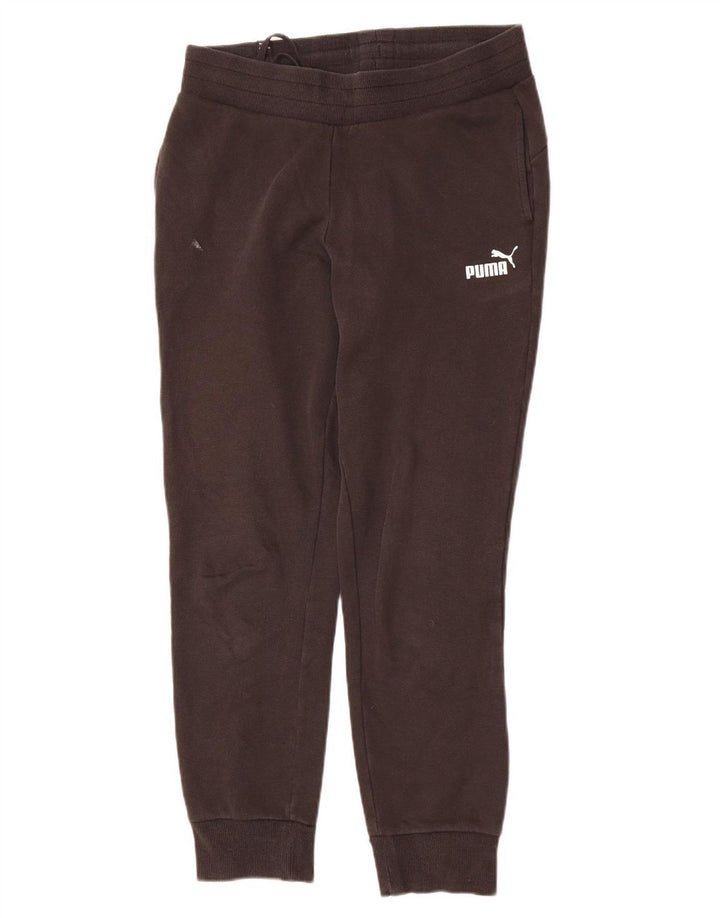 PUMA Womens Tracksuit Trousers Joggers UK 12 Medium  Black