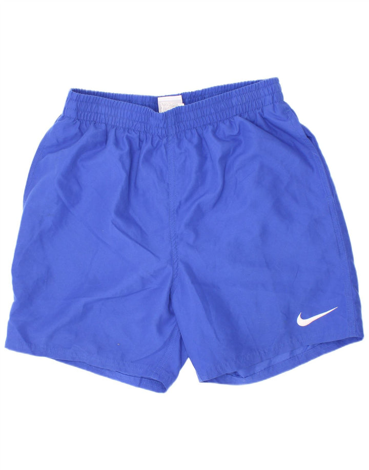 Nike Boys Sport Shorts 13-14 Years XL Blue Polyester