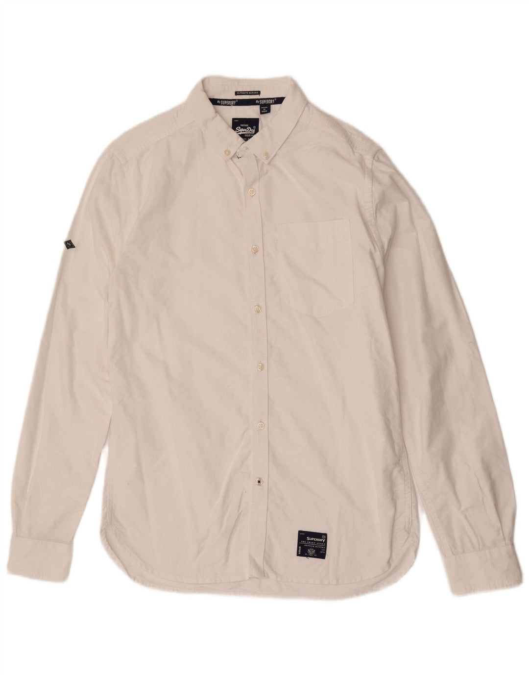 Superdry Mens Shirt Large White