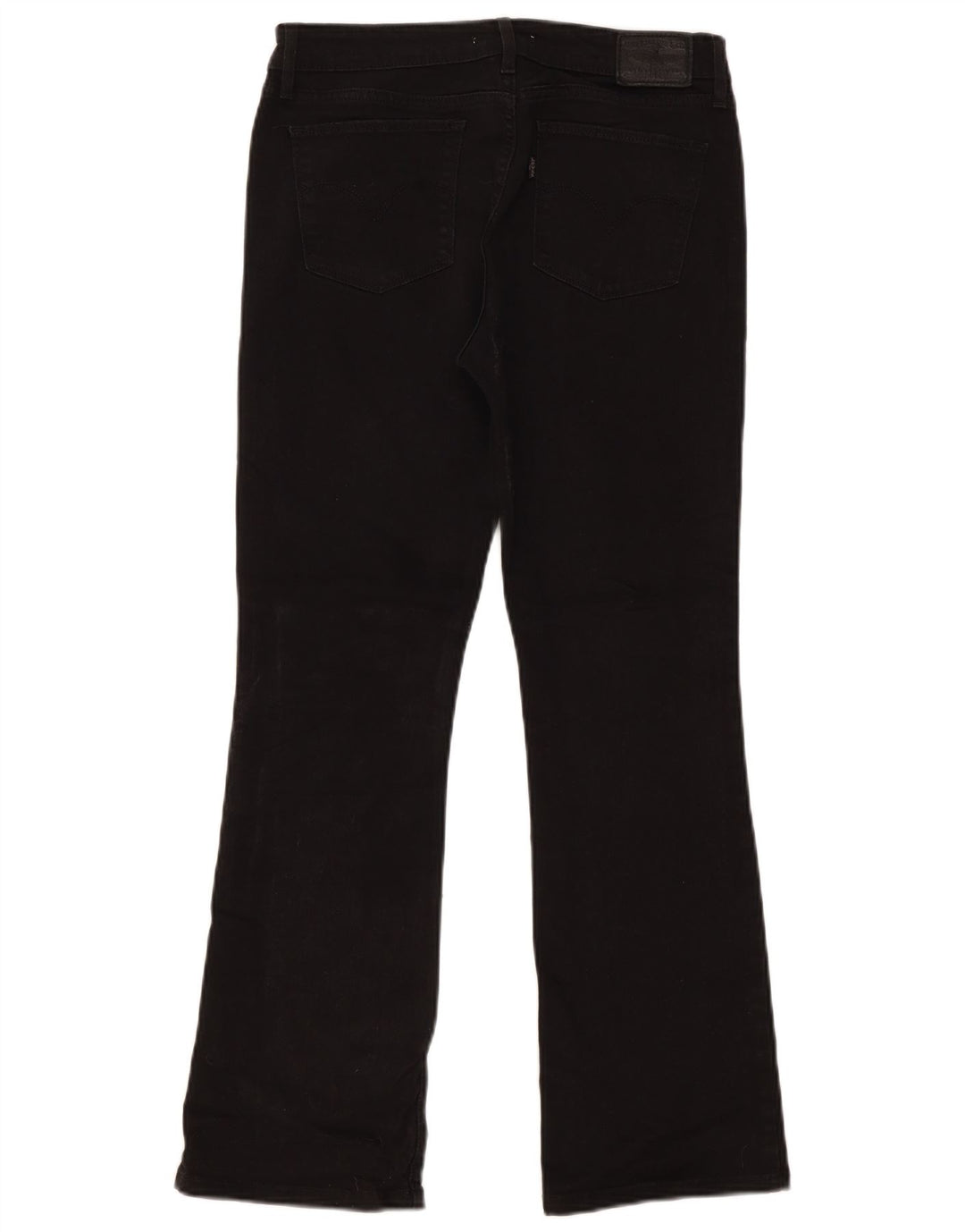 Calça jeans feminina Levi's 715 Bootcut W29 L29 algodão preto