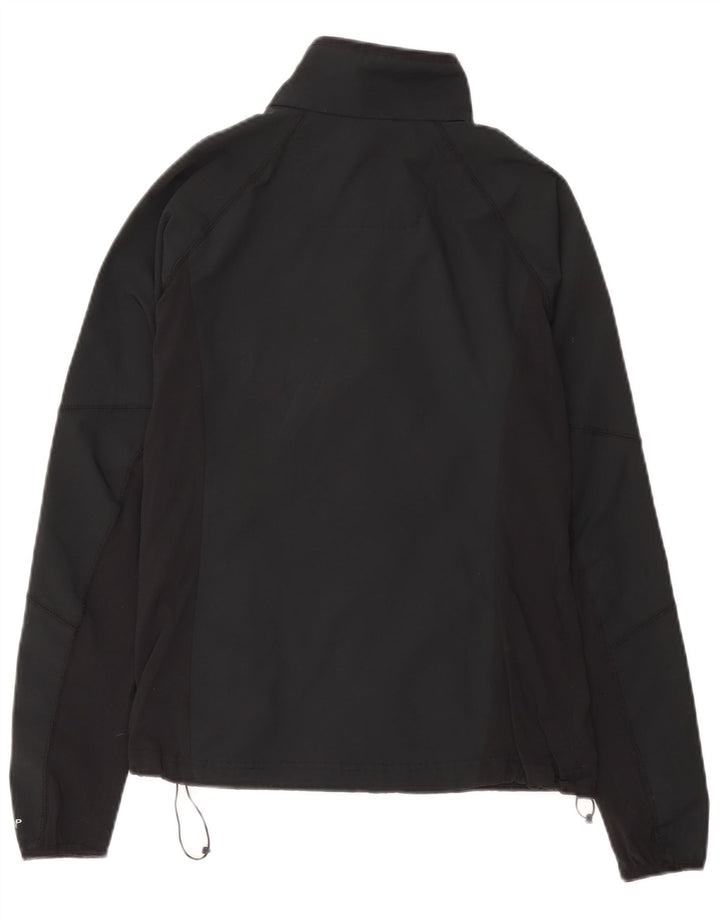Columbia Womens Omni-Shield Rain Jacket UK 12 Medium Black Polyester