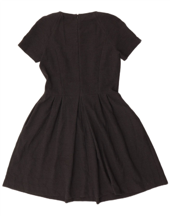 TRICOT CHIC Womens A-Line Dress IT 44 Medium Grey Polyester