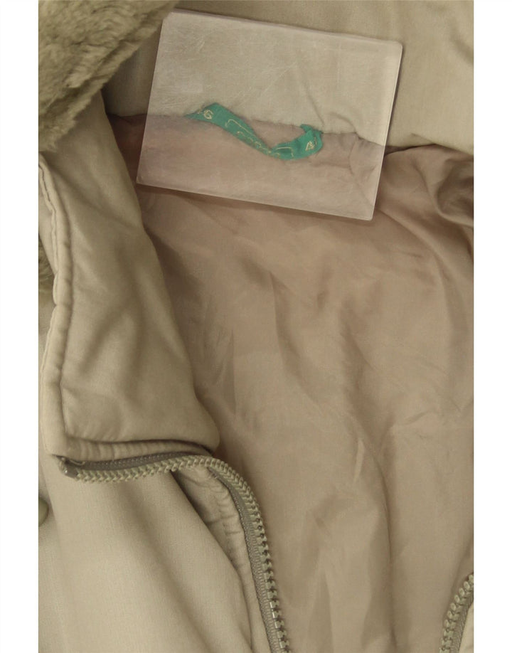 Canda Mens Hooded Loose Fit Parka Jacket IT 46 Small Green