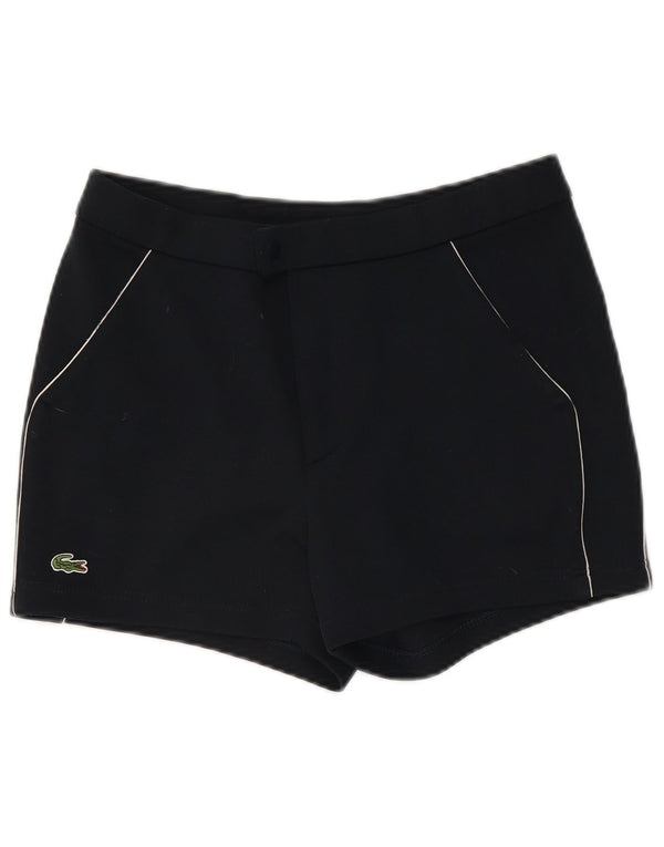 Damskie spodenki Chino Lacoste Rozmiar 4 XS W30 Granatowy Poliester